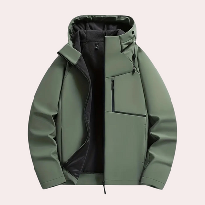 Chaqueta de Pana con Forro Cálido Ideal para Invierno