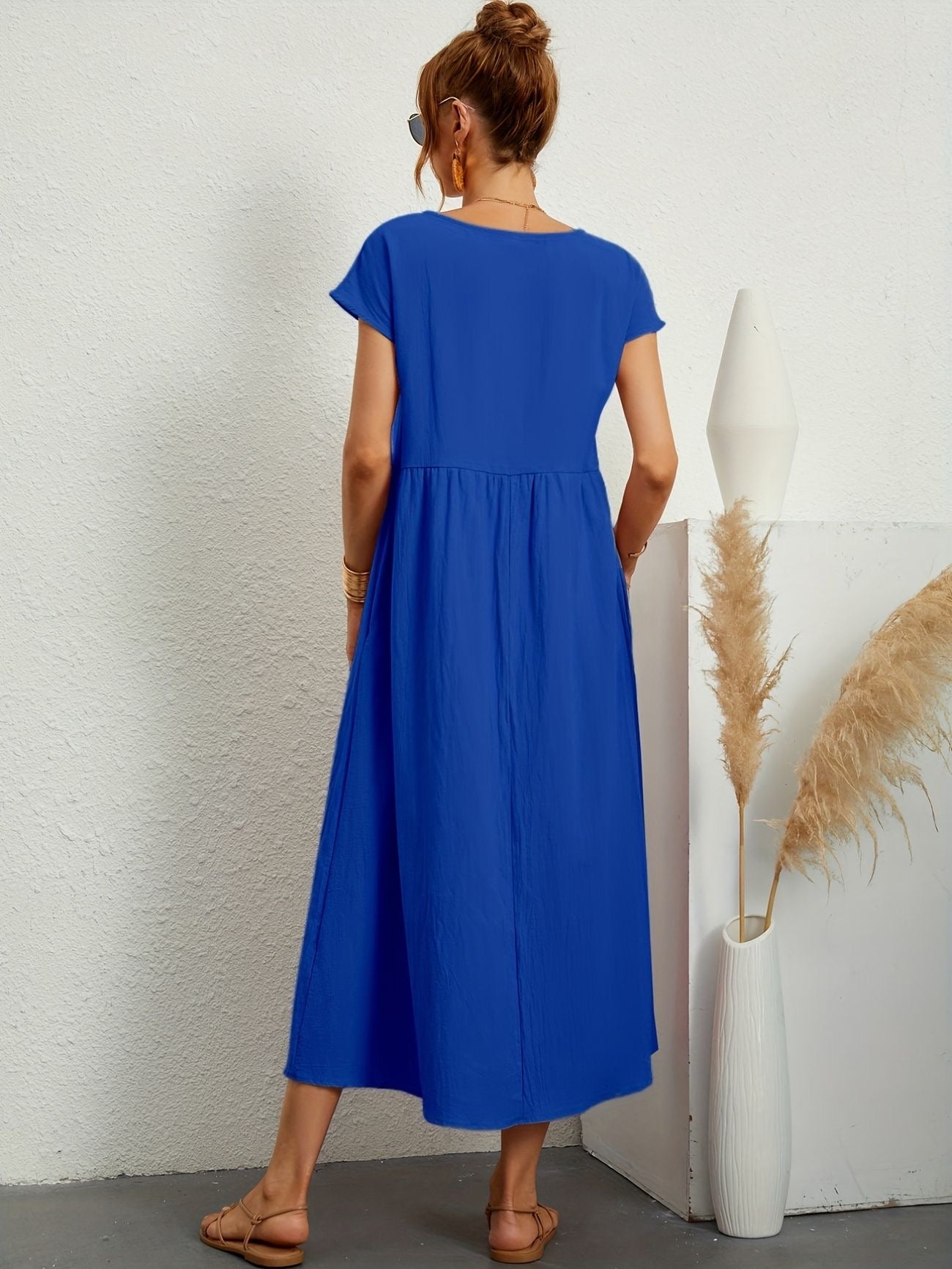 Vestido Midi con Ajuste Elegante y Tela Suave | Ideal para Primavera y Verano