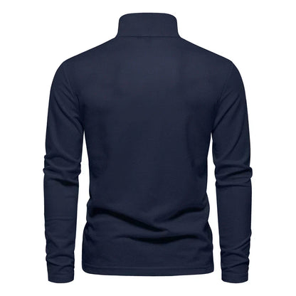 Camisa Polo de Manga Larga para Hombre con Tejido Transpirable | Ideal para Primavera y Otoño