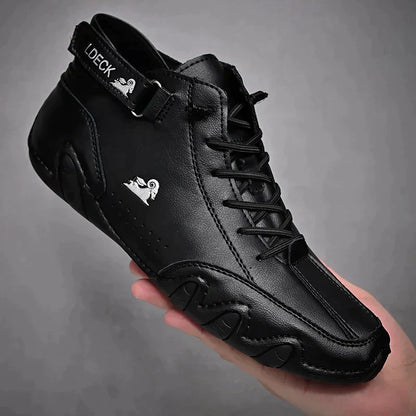 Zapatos Descalzos Antideslizantes con Cuero Transpirable | Ideales para Primavera y Otoño
