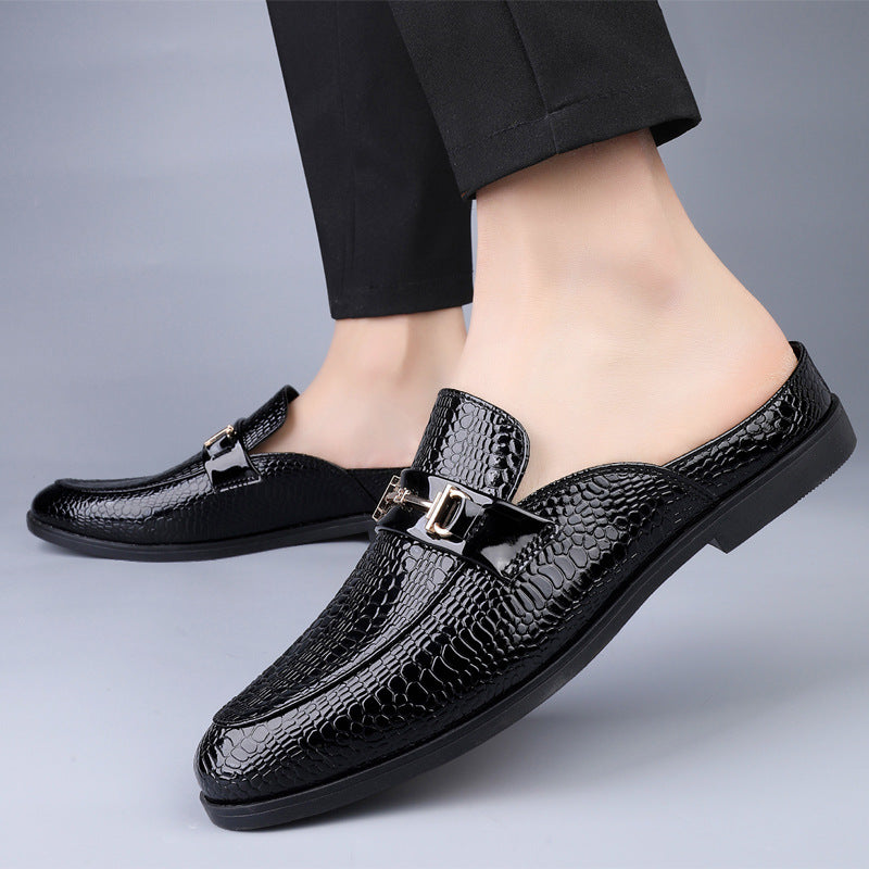 Zapatos de Cuero para Hombre con Detalle Metálico | Ideales para Primavera y Verano