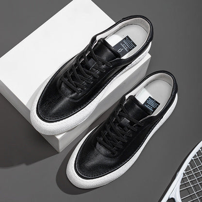 Zapatos transpirables de corte bajo para hombres con suela de goma | Ideales para primavera y otoño