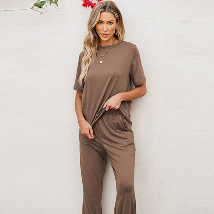 Traje de Color Sólido con Múltiples Bolsillos y Mangas Tres Cuartos | Ideal para Primavera