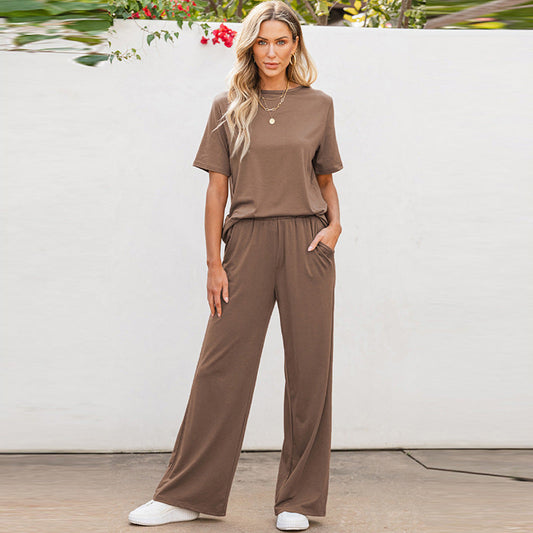 Traje de Color Sólido con Múltiples Bolsillos y Mangas Tres Cuartos | Ideal para Primavera