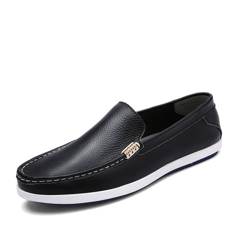 Zapatos de Cuero para Hombre con Suela Blanda y Transpirables | Ideales para el Verano