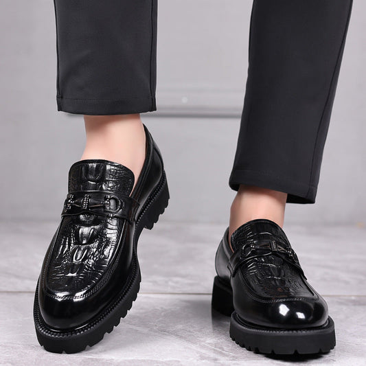 Zapatos de Negocios de Cuero Genuino para Hombres | Ideal para Todas las Temporadas