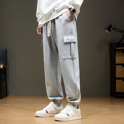 Pantalones Deportivos de Talla Grande con Cintura Alta – Ideales para Primavera y Otoño