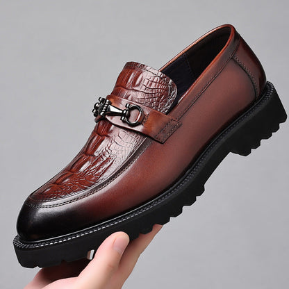 Zapatos de Negocios de Cuero Genuino para Hombres | Ideal para Todas las Temporadas