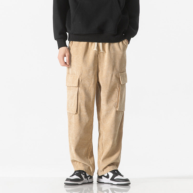 Pantalones Holgados de Pana para Hombre – Ideales para el Invierno