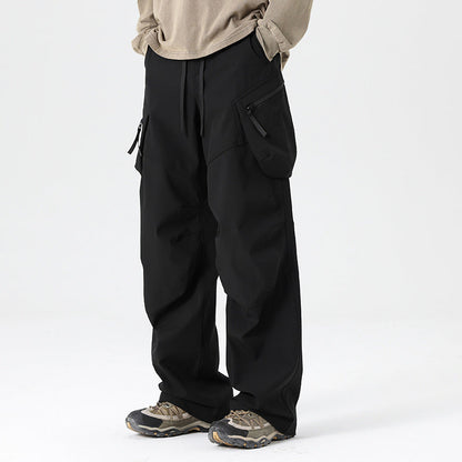 Pantalones Tácticos Ajustados de Poliéster Ideales para Primavera y Otoño
