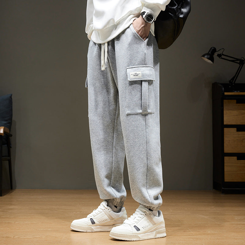 Pantalones Deportivos de Talla Grande con Cintura Alta – Ideales para Primavera y Otoño