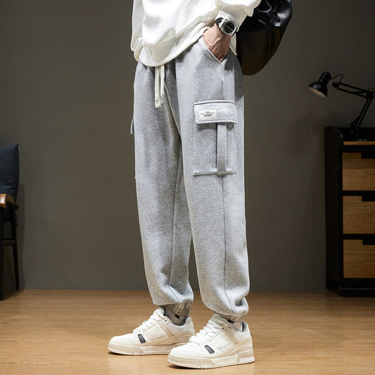 Pantalones Deportivos de Talla Grande con Cintura Alta – Ideales para Primavera y Otoño