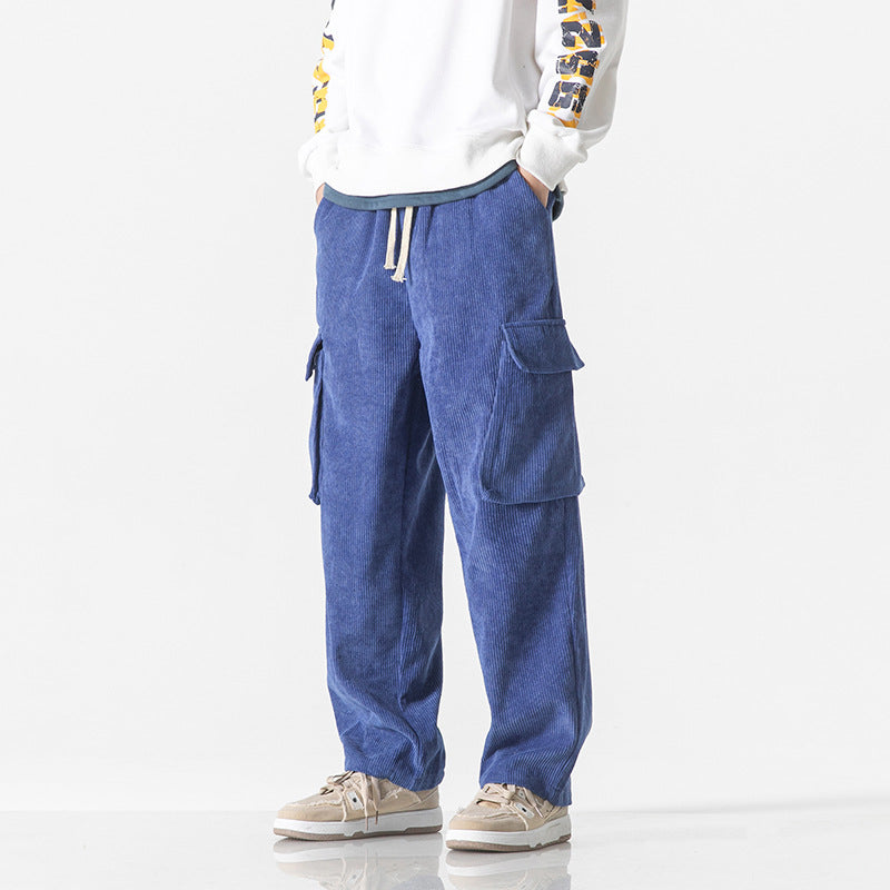 Pantalones Holgados de Pana para Hombre – Ideales para el Invierno