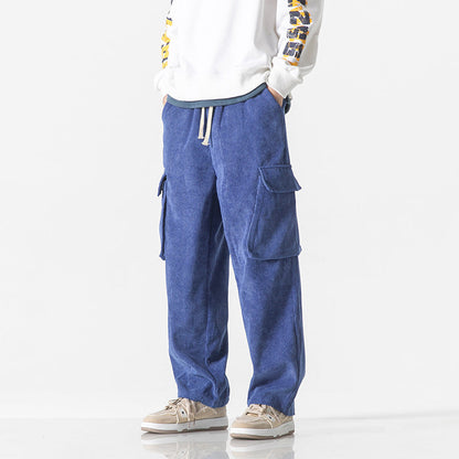 Pantalones Holgados de Pana para Hombre – Ideales para el Invierno