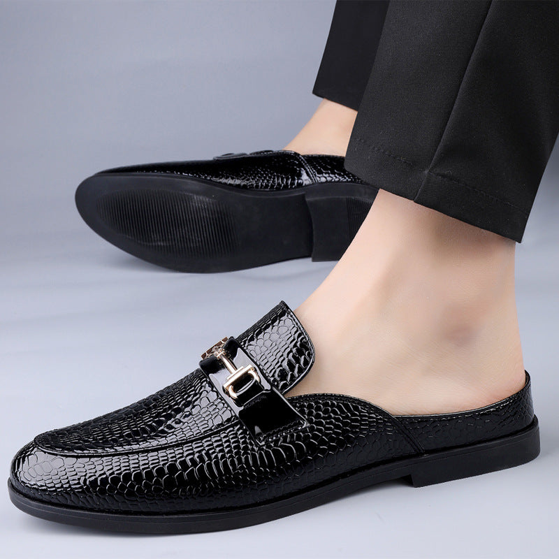 Zapatos de Cuero para Hombre con Detalle Metálico | Ideales para Primavera y Verano