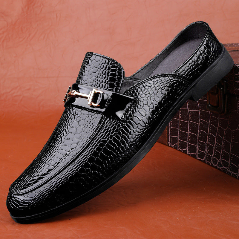 Zapatos de Cuero para Hombre con Detalle Metálico | Ideales para Primavera y Verano