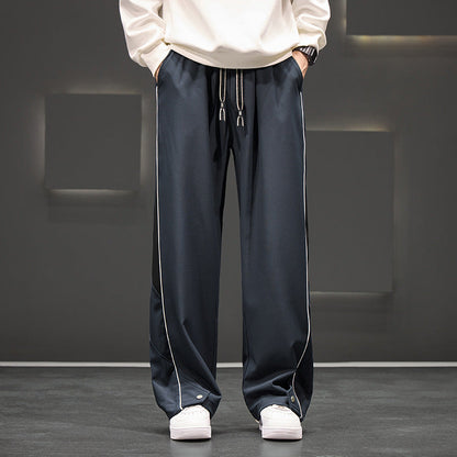 Pantalones Impermeables de Pierna Recta para Hombre Talla Grande Ideales para Primavera y Otoño