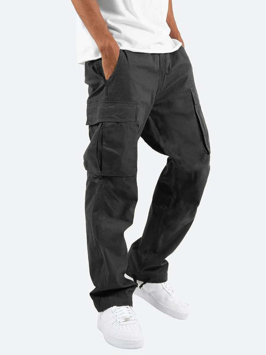 Pantalones Cargo Elásticos para Hombre con Múltiples Bolsillos I Ideales para Todas las Estaciones