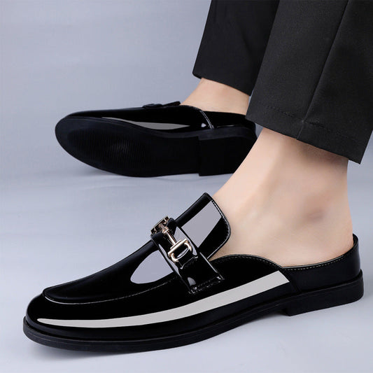 Zapatos de Cuero para Hombre con Detalle Metálico | Ideales para Primavera y Verano