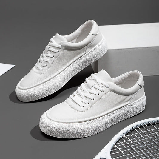 Zapatos transpirables de corte bajo para hombres con suela de goma | Ideales para primavera y otoño