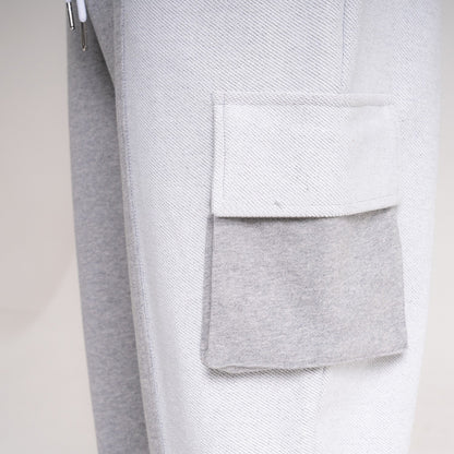 Pantalones Holgados con Múltiples Bolsillos y Cordón para Hombre – Ideales para Otoño e Invierno