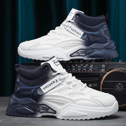Zapatillas Altas para Hombre Resistentes al Desgaste con Suela Gruesa | Ideales para Todas las Estaciones