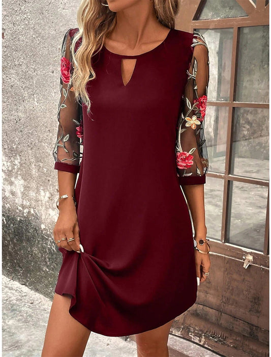 Vestido de Noche Elegante y Fluido | Ideal para Primavera y Otoño