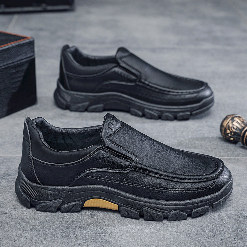Zapatos de Negocios de Cuero PU para Hombres | Ideal para Otoño