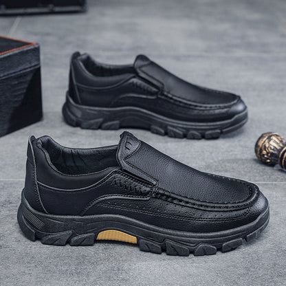 Zapatos de Negocios de Cuero PU para Hombres | Ideal para Otoño