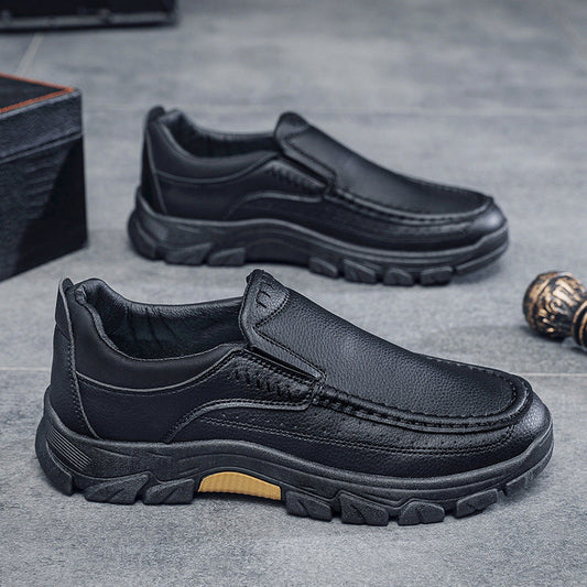 Zapatos de Negocios de Cuero PU para Hombres | Ideal para Otoño