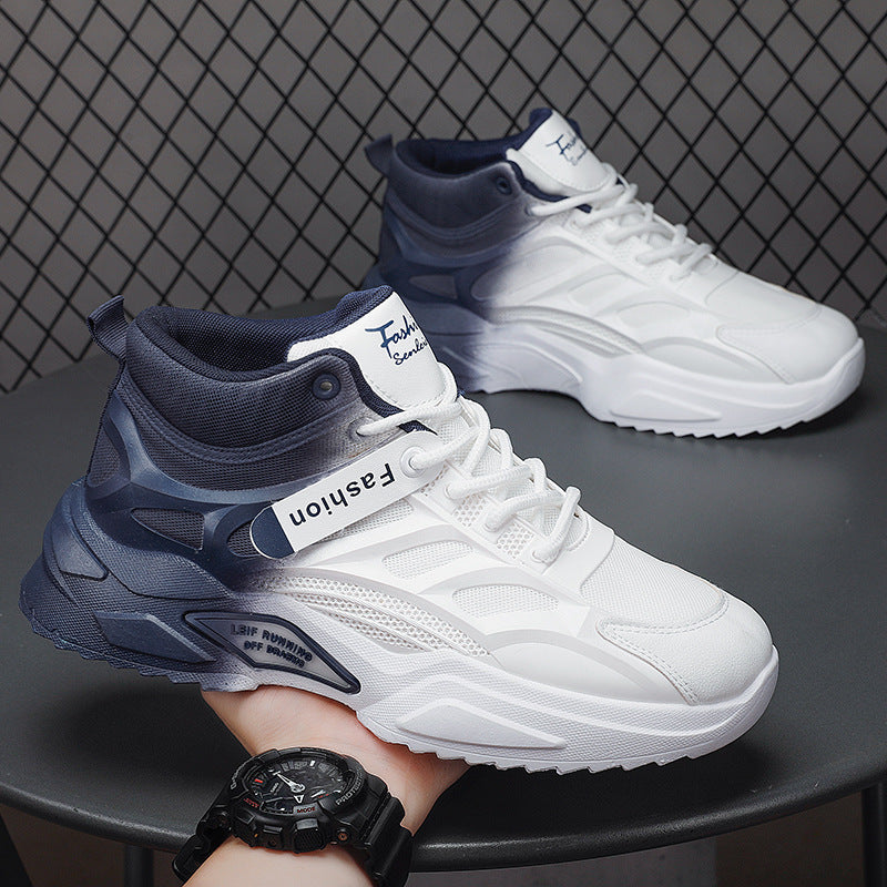 Zapatillas Altas para Hombre Resistentes al Desgaste con Suela Gruesa | Ideales para Todas las Estaciones