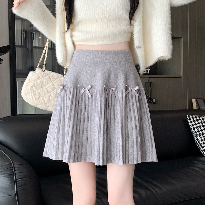 Falda Midi Plisada de Punto | Ideal para Todas las Temporadas