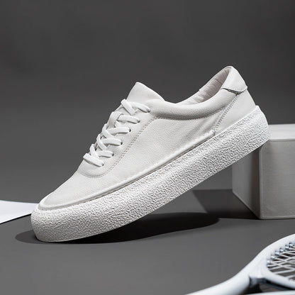 Zapatos transpirables de corte bajo para hombres con suela de goma | Ideales para primavera y otoño
