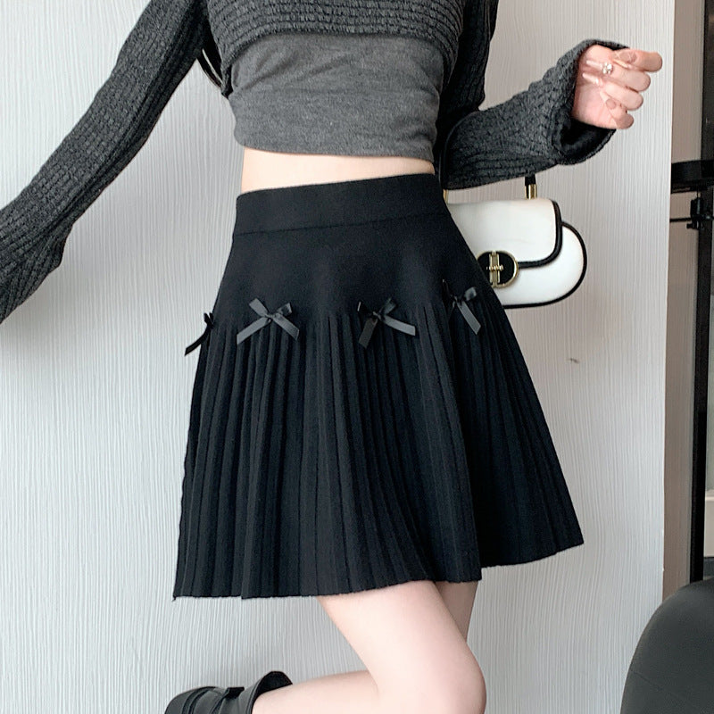 Falda Midi Plisada de Punto | Ideal para Todas las Temporadas