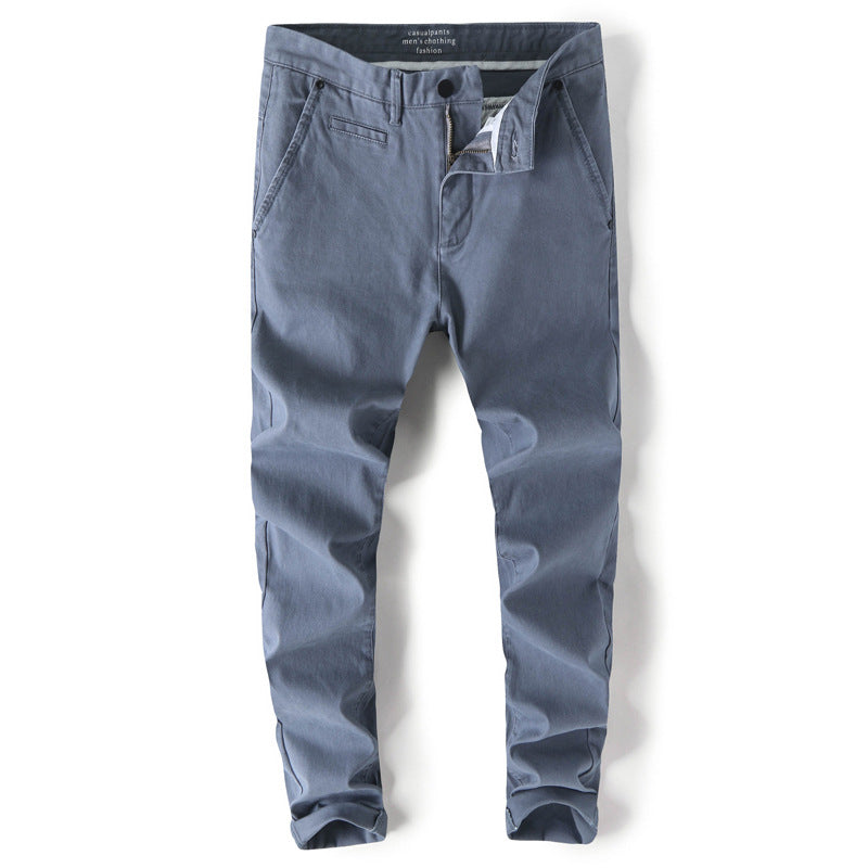 Pantalones Rectos Slim Fit para Hombres, Ideales para Otoño