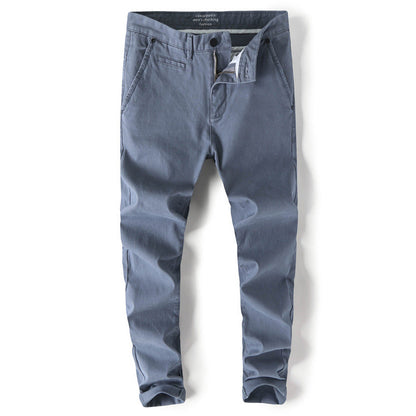 Pantalones Rectos Slim Fit para Hombres, Ideales para Otoño