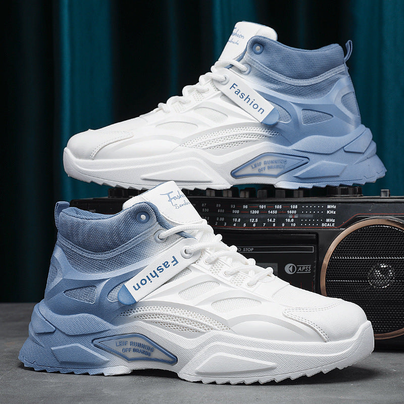 Zapatillas Altas para Hombre Resistentes al Desgaste con Suela Gruesa | Ideales para Todas las Estaciones