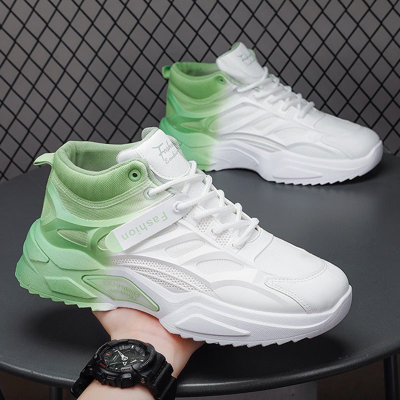 Zapatillas Altas para Hombre Resistentes al Desgaste con Suela Gruesa | Ideales para Todas las Estaciones