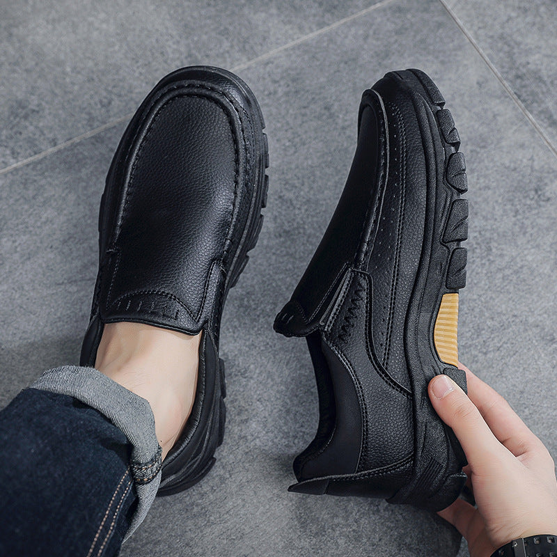 Zapatos de Negocios de Cuero PU para Hombres | Ideal para Otoño