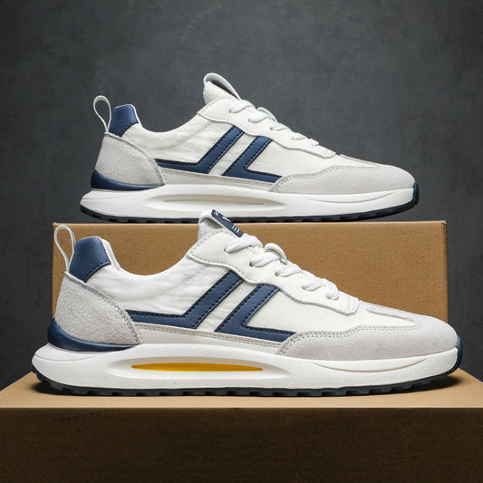 Zapatillas de Lona Transpirables para Hombre con Suela de Goma | Ideal para Primavera y Verano