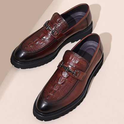Zapatos de Negocios de Cuero Genuino para Hombres | Ideal para Todas las Temporadas