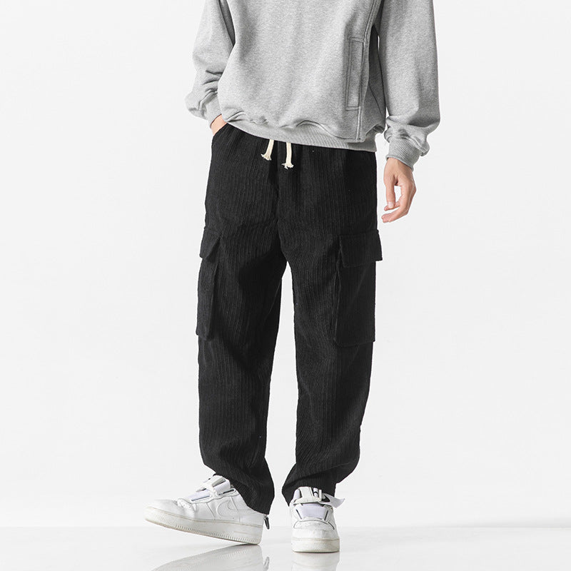 Pantalones Holgados de Pana para Hombre – Ideales para el Invierno