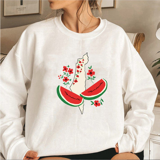 Sudadera Gráfica de Corte Suelto para Mujeres | Ideal para Otoño e Invierno