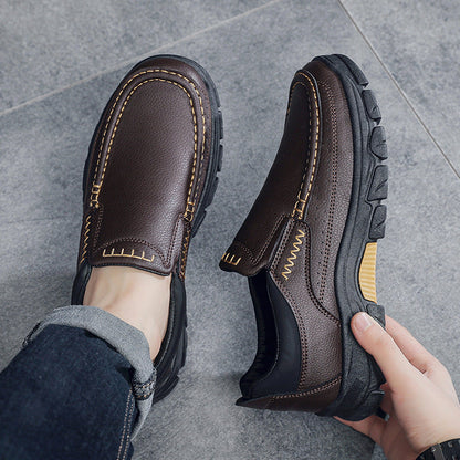 Zapatos de Negocios de Cuero PU para Hombres | Ideal para Otoño