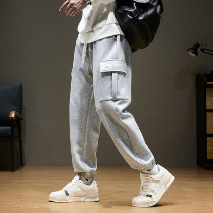 Pantalones Deportivos de Talla Grande con Cintura Alta – Ideales para Primavera y Otoño