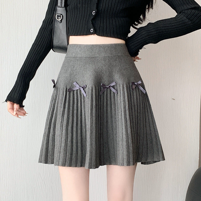 Falda Midi Plisada de Punto | Ideal para Todas las Temporadas