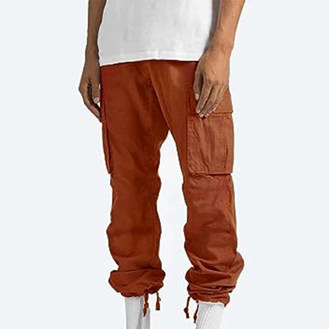 Pantalones Cargo para Hombre con Múltiples Bolsillos I Ideales para Primavera y Otoño