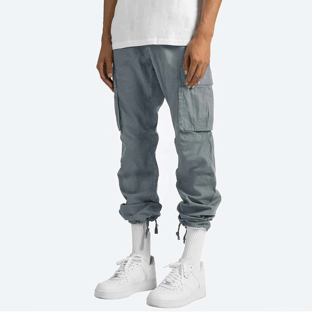 Pantalones Cargo para Hombre con Múltiples Bolsillos I Ideales para Primavera y Otoño