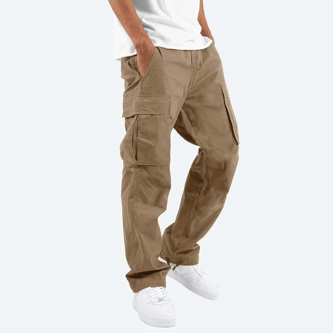 Pantalones Cargo para Hombre con Múltiples Bolsillos I Ideales para Primavera y Otoño