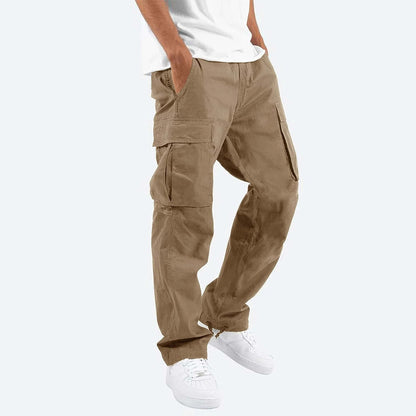 Pantalones Cargo para Hombre con Múltiples Bolsillos I Ideales para Primavera y Otoño